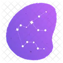 Aquarius Star Pattern Aquarius Astrology Icon