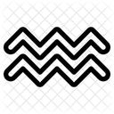 Aquarius Zodiac Sign  Icon