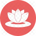 Aquatic Flower Flower Lotus Icon