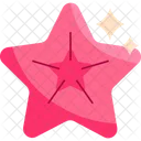 Aquatic High Five Starfish Icon