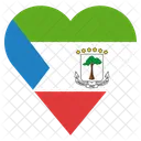 Aquatorialguinea Flagge Symbol