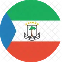 Aquatorialguinea Flagge Symbol