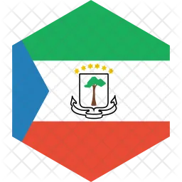 Äquatorialguinea Flag Symbol