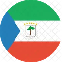 Aquatorialguinea Flagge Symbol