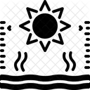 Aquecimento Ciclo Da Agua Sol Ícone
