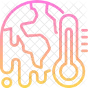 Aquecimento Global Mudancas Climaticas Derretimento Ícone
