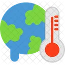 Aquecimento Global Aumento Das Temperaturas Aquecimento Do Planeta Ícone