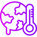 Aquecimento Global Aumento Das Temperaturas Aquecimento Do Planeta Ícone