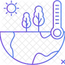 Aquecimento Global Ecologia Meio Ambiente Ícone