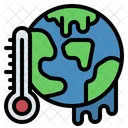 Aquecimento Global Ecologia Terra Icon