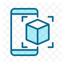 Augmented Reality Application Mobile Symbol