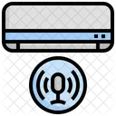 Controle De Voz De Ar Condicionado Ar Condicionado Ar Condicionado Ícone