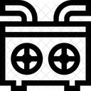 Eletrônica de ar condicionado  Ícone