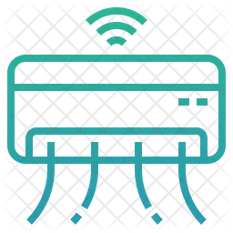 Ar condicionado inteligente  Ícone