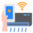 Ar Condicionado Smartphone Celular Ícone