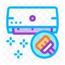 Limpo Domestico Condicionador Ícone