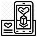 AR-Einladungskarte  Symbol