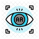 Ojo Ar Aumentado Icono