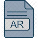 Ar File Format Icon