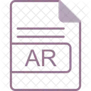 Ar File Format Icon