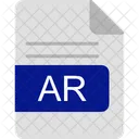 Ar File Format Icon