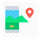 Ar Navigation Map Handphone  Icon
