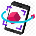 Mobile Phone Ar Icon