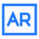 Ar Symbol Augmented Reality Mixed Reality Icon