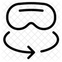 Apple Vision Pro Technology Virtual Reality Icon