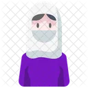 Arab Muslim Woman Icon
