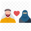 Arab Couple Islamic Couple Muslim Couple Icon