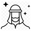 Arab Man  Icon