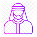 Arab Man Muslim Arabic Icon