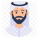 Arab Man Arab Sheikh Arabian Man Icon