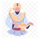 Arab Prince Oriental Prince Fantasy Character Symbol