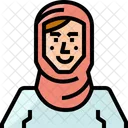 Avatar Arab Woman Icon