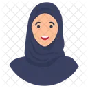 Arab Woman Arabian Woman Muslim Girl Icon