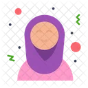 아랍 여자 이슬람 여자 이슬람 여자 아이콘