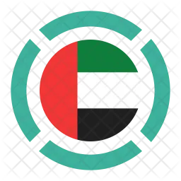 Arabe Flag Icône