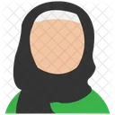 Arabe Avatar Feminino Ícone