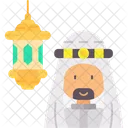 Arabe Idioma Escrita Ícone