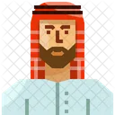 Avatar Arabe Homem Ícone