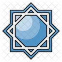 Arabe Eid Islamico Ícone