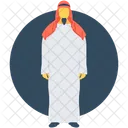 Arabe Arabe Muculmano Ícone