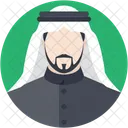 Arabe Arabe Muculmano Ícone