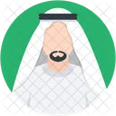 Arabe Arabe Muculmano Ícone
