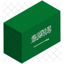 Bandera Pais Arabia Saudita Icono