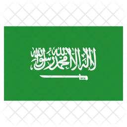 Arabia Saudita Flag Icono