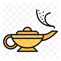 Arabian Magic Lamp  Icon