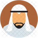 Arabian Man Muslim Ramadan Icon